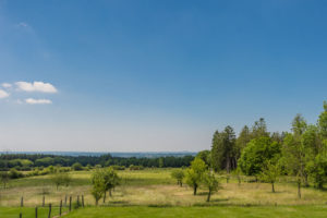 Vue panoramique du gîte