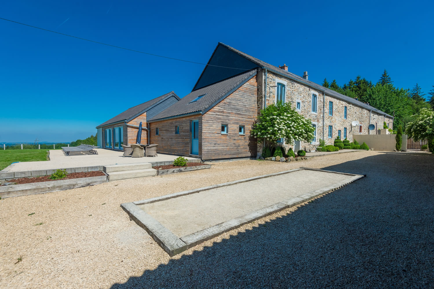 Pétanque gîte du Cerf